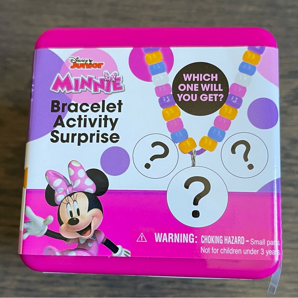 Minnie Mouse Bracelet Activity Surprise Blind Box  Sealed - New